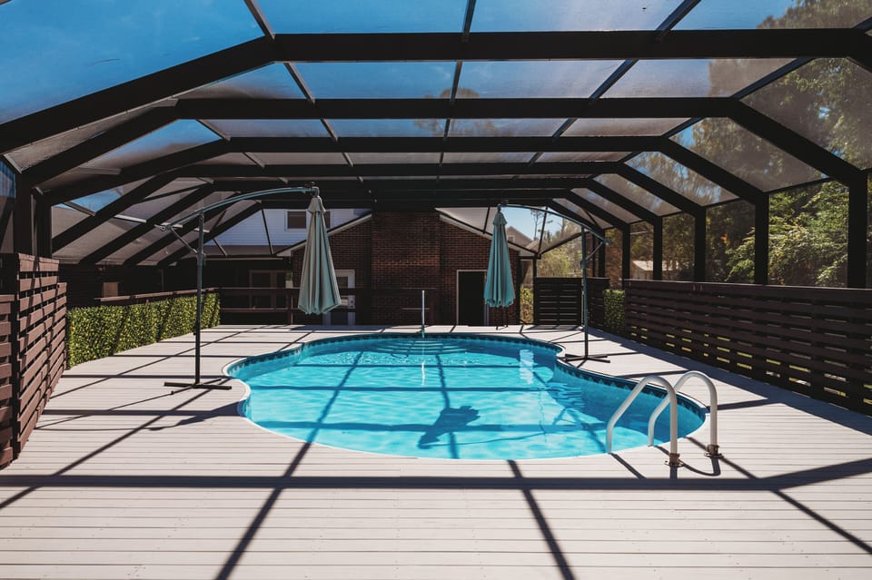 Professionally maintained pool