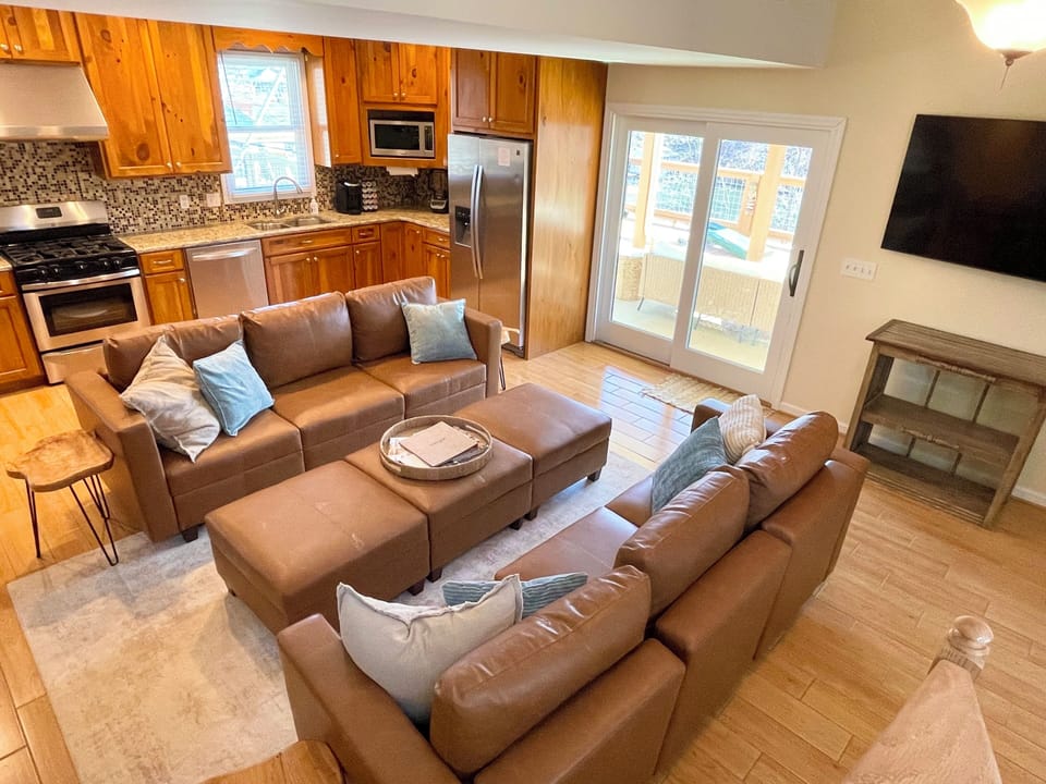 Living Room & Open Kitchen