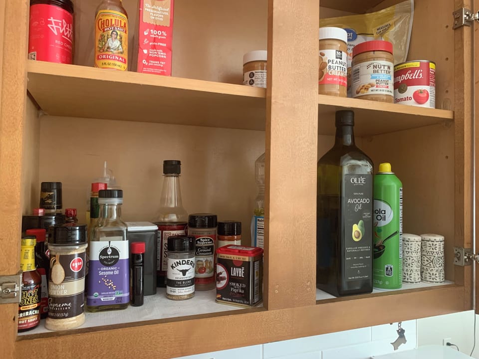 Kitchen spices.