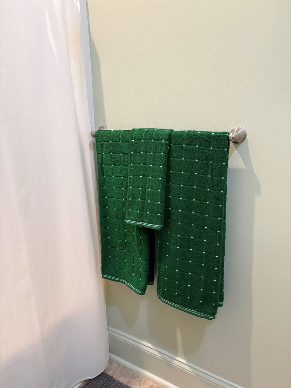 Towels provided