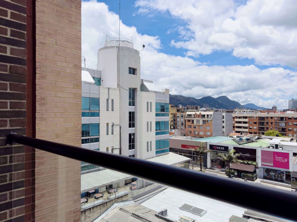 Balcony with open view and natural light