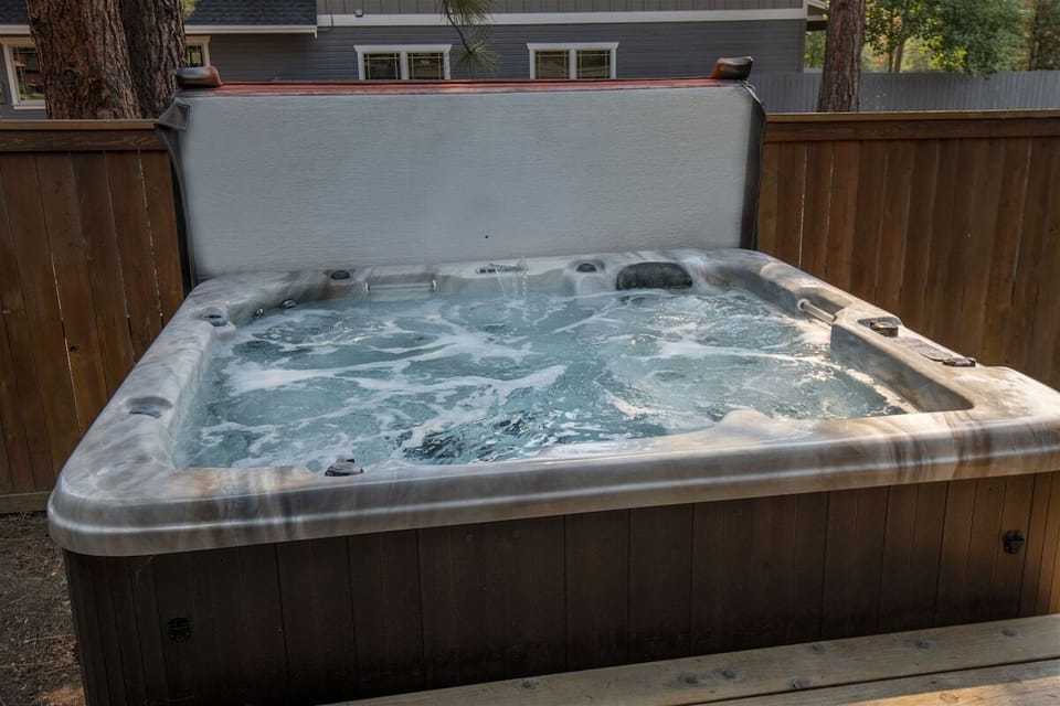 Salt System Hot Tub