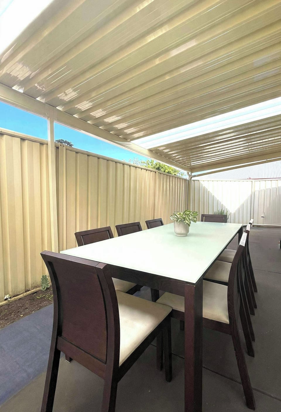 Outdoor dining