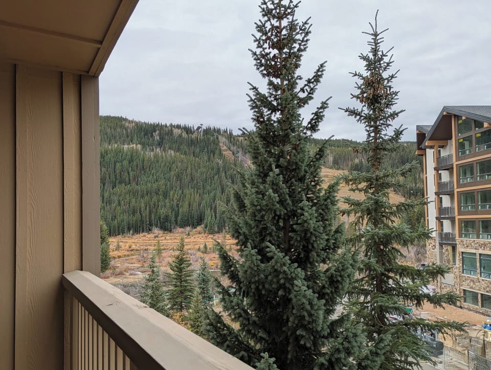 Ski Slope Views at Red Hawk Lodge