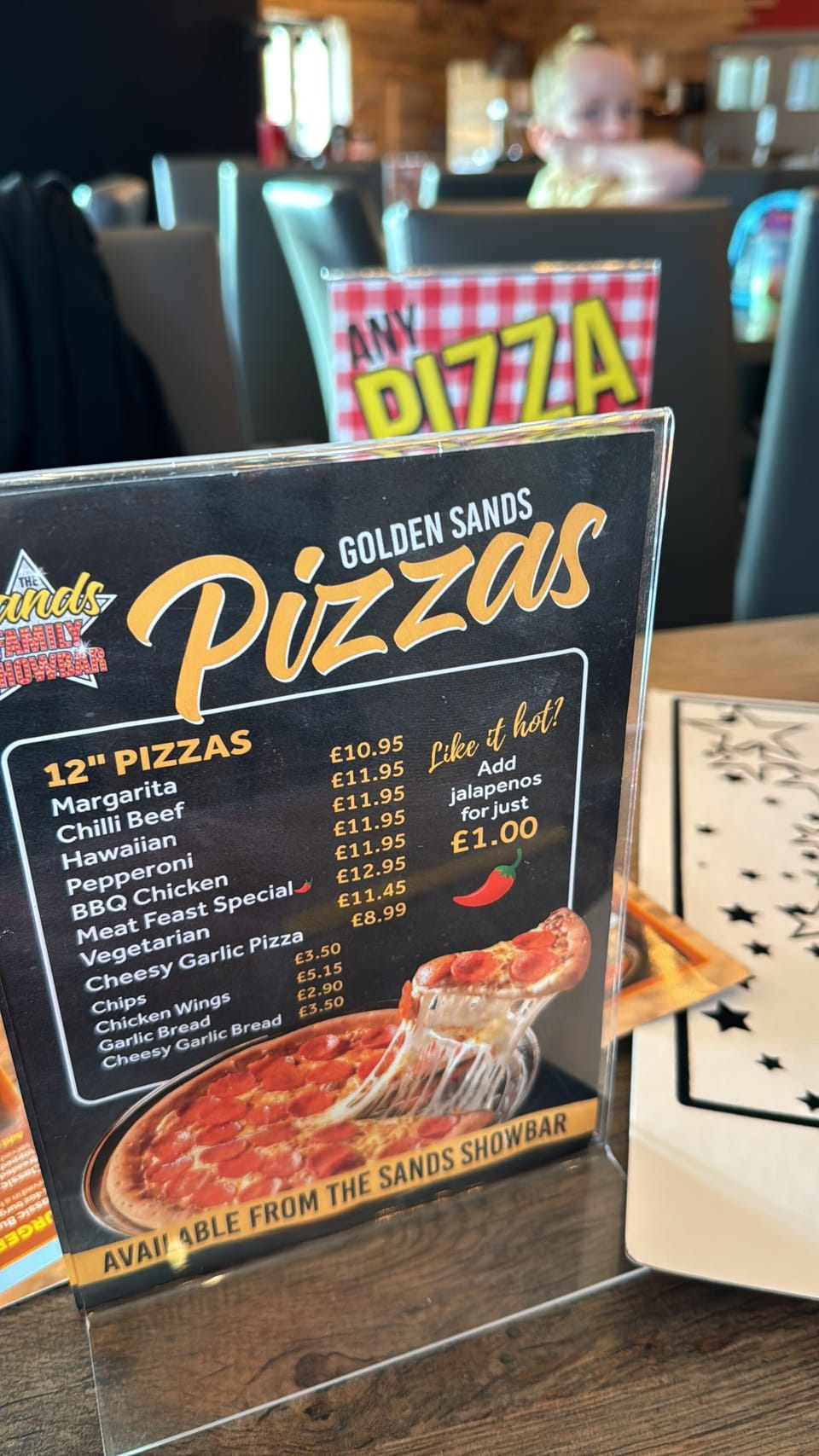 Pizza At The Sands Clubhouse