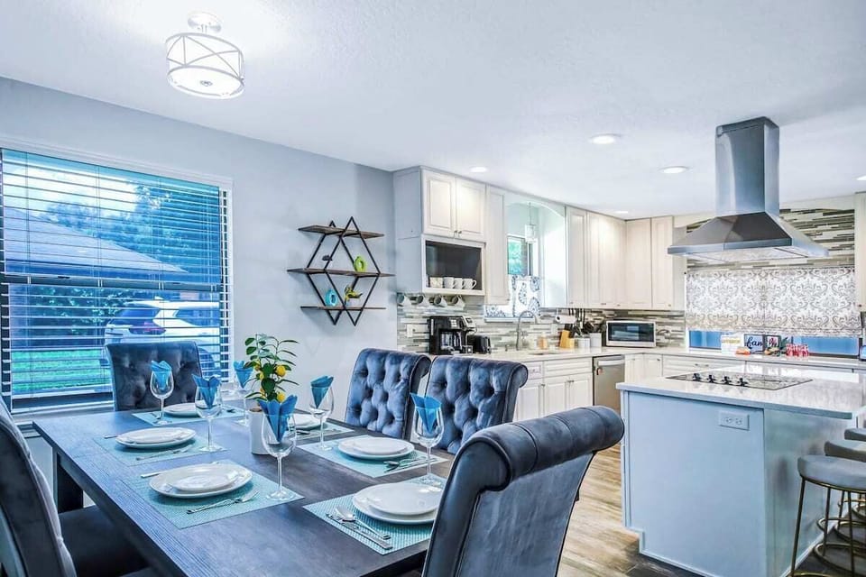 Kitchen and dinning area