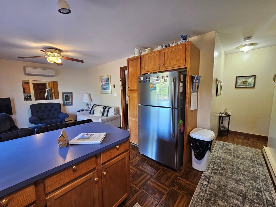 Kitchen looking towards sitting area