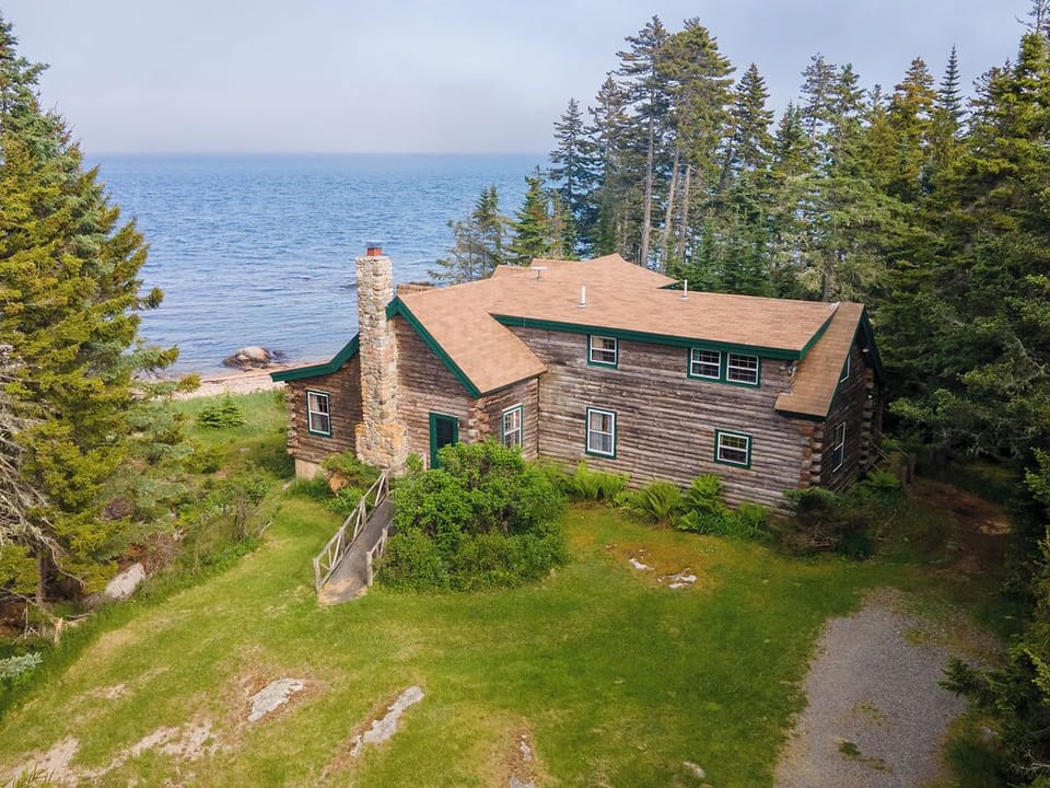 Aerial Front Exterior