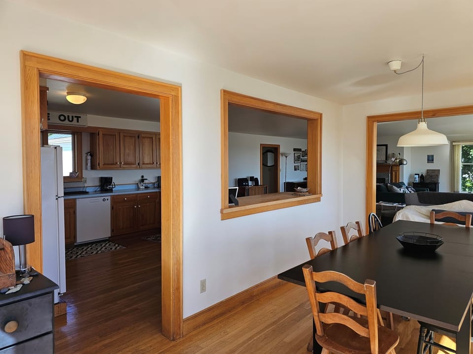 Looking towards Kitchen from Dining Room