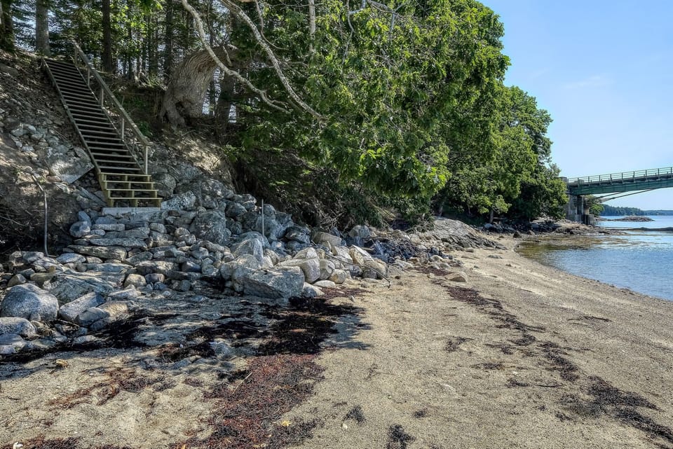 Beach and stairs