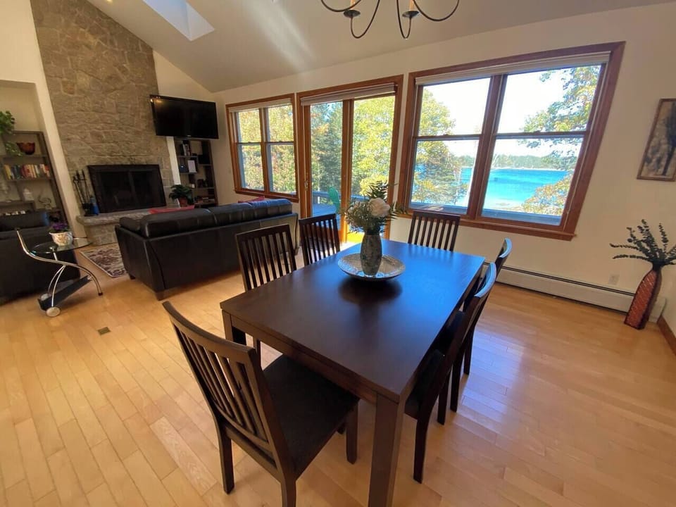 Dining room looking towards living room