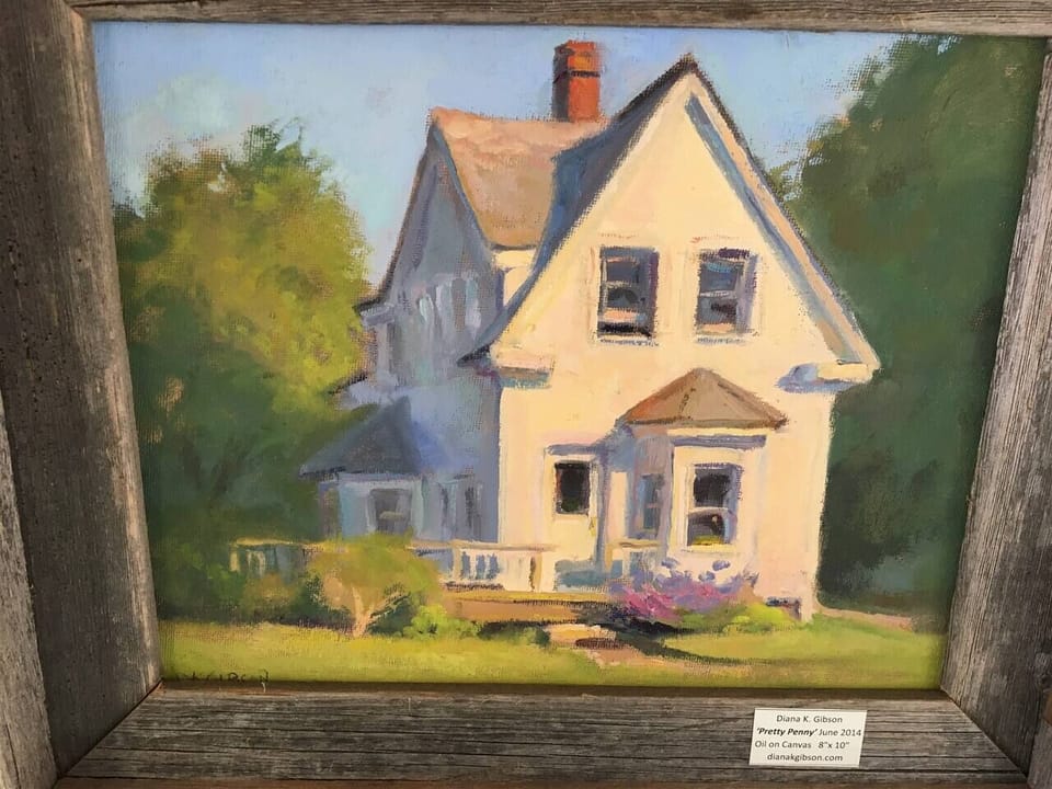 Painting of Pretty Penny by Bill Brown 