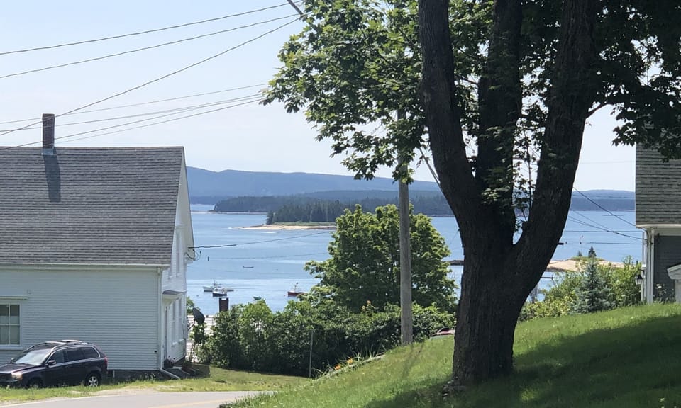 Water Views from Road in Front of Summer House 