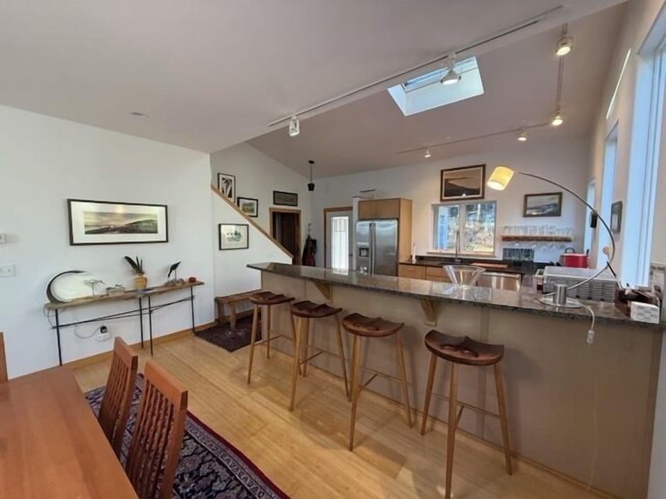 Snack Bar with Owl Stools
