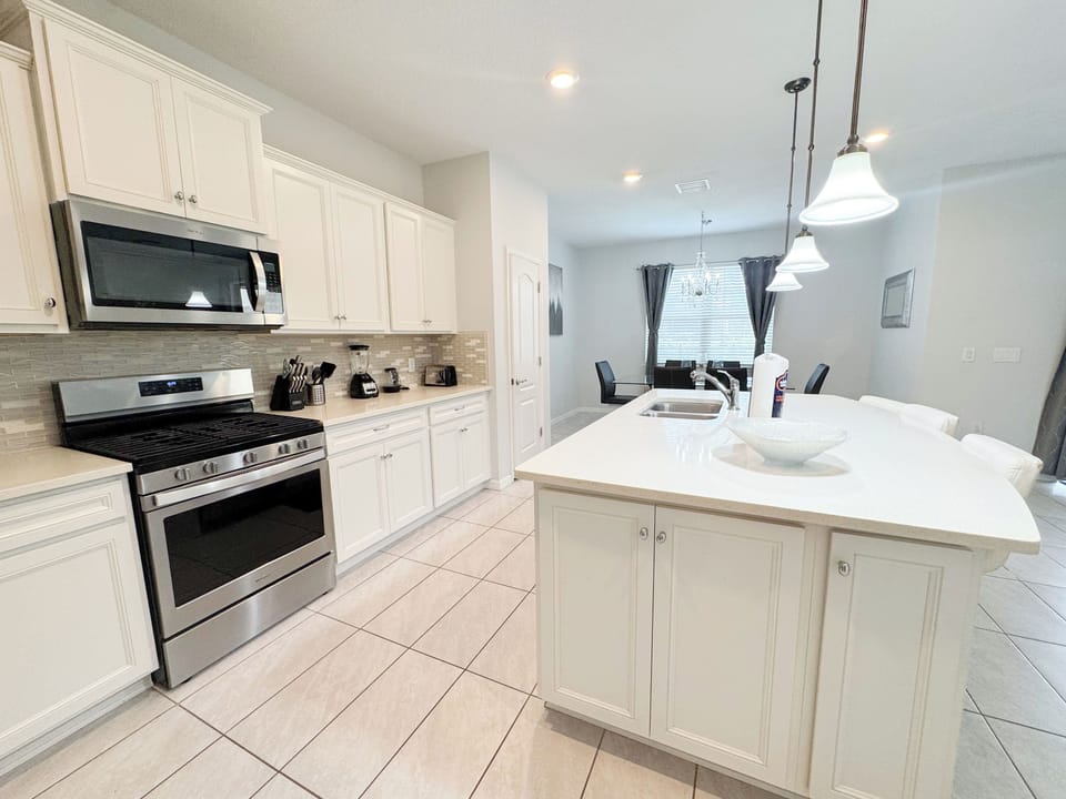 Alternate view of kitchen.