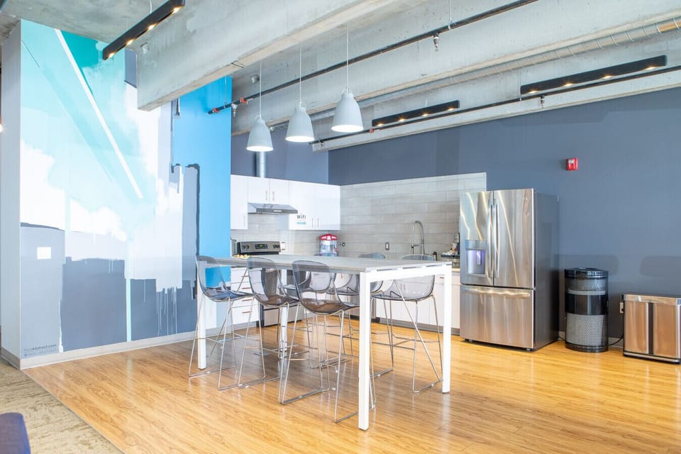 Shared building kitchen
