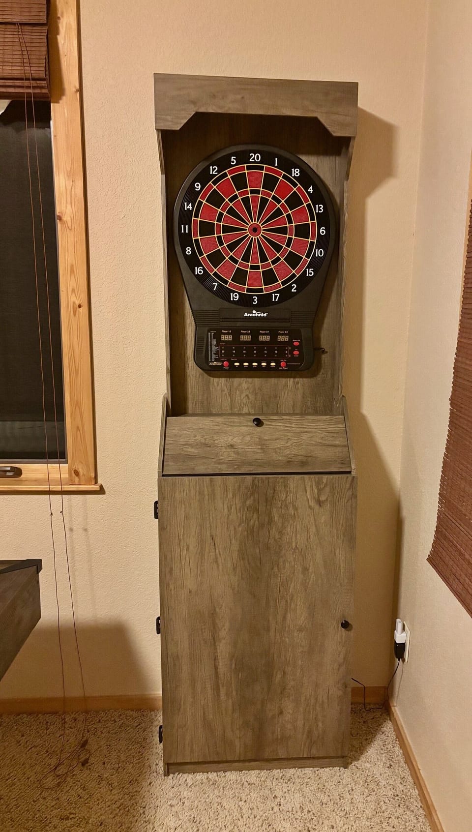 Part of the game room.