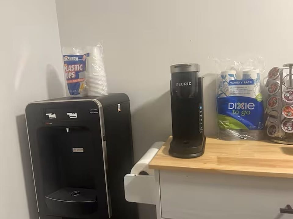 Hot\Cold Water Dispenser, Coffee area