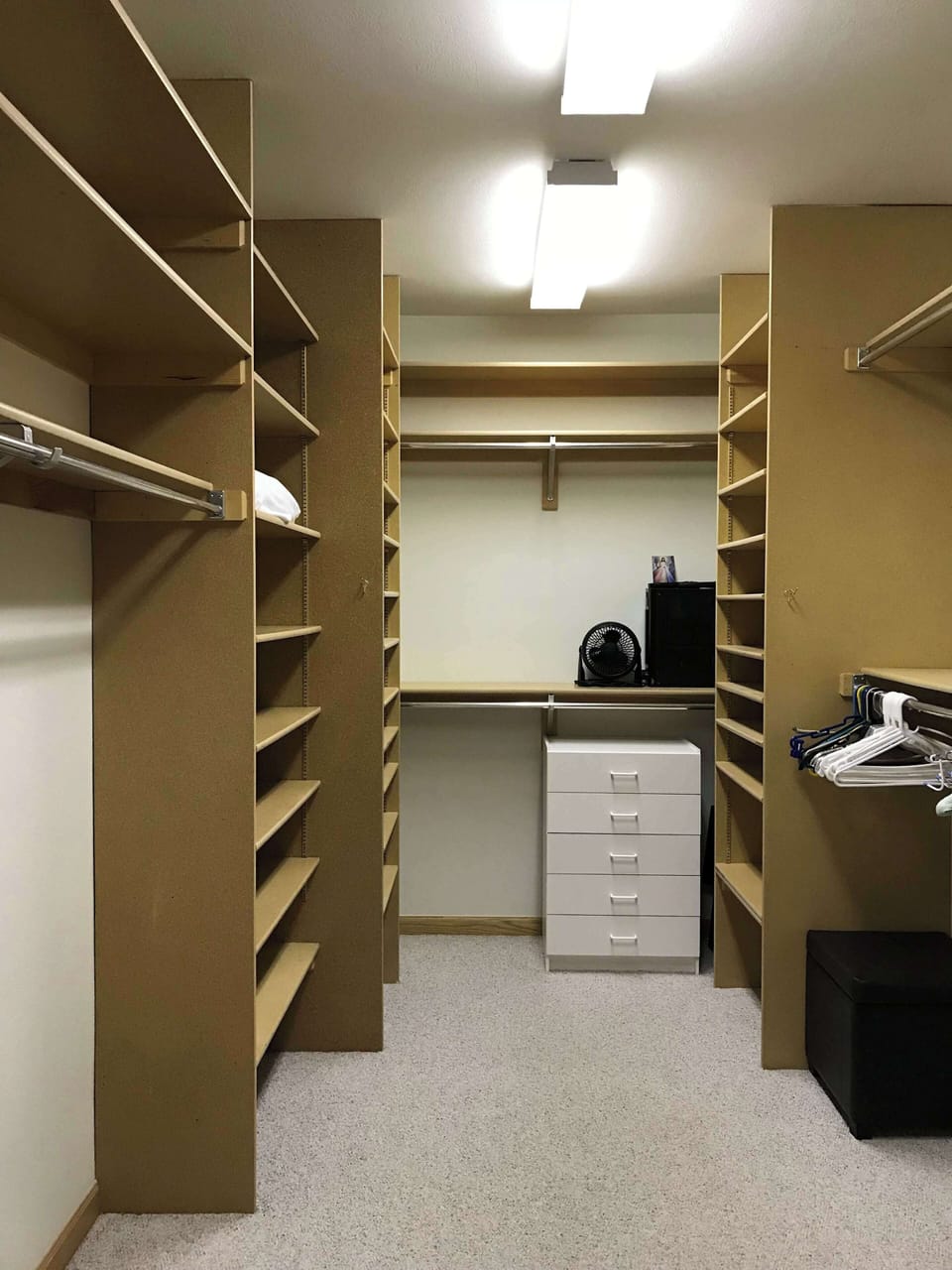 Bedroom 1: Walk in closet