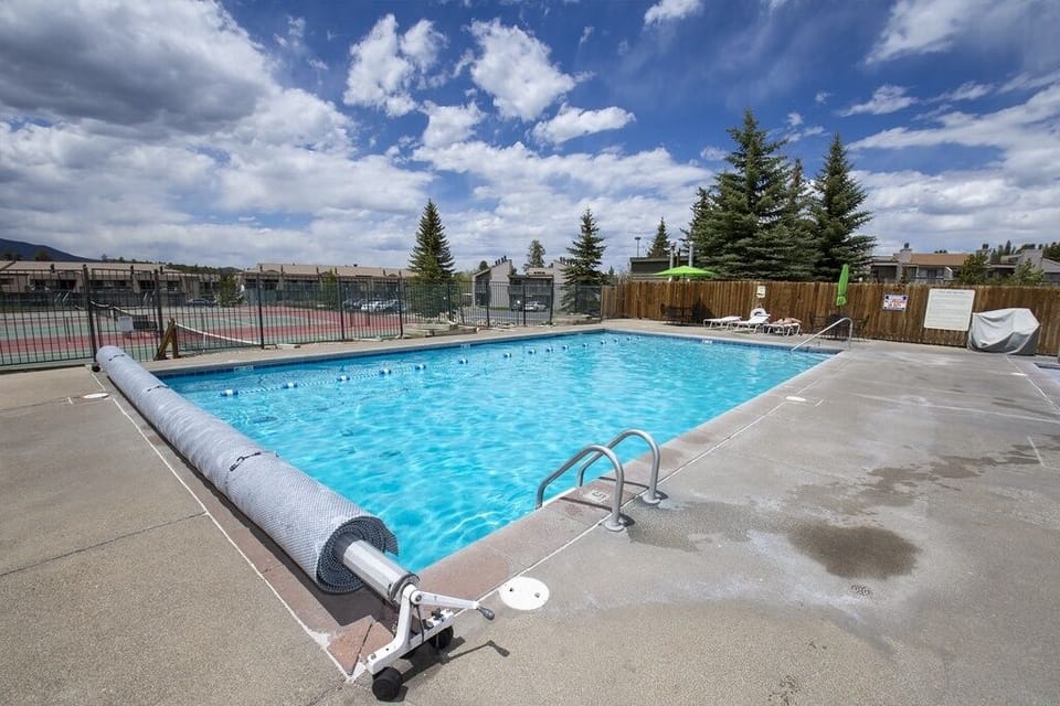 Unwind in two hot tubs and a heated pool — pure mountain serenity.