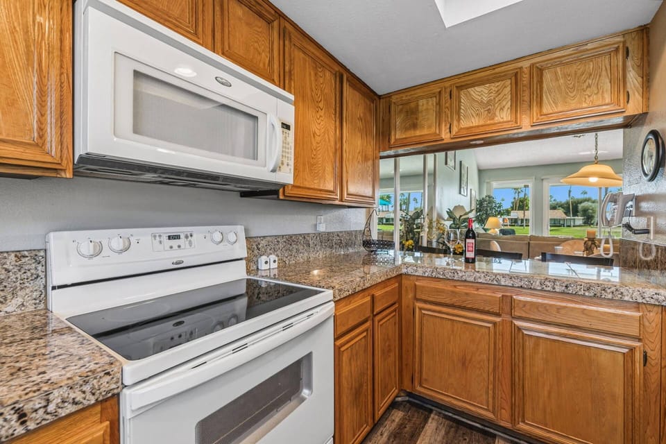 Bright Open Kitchen With Appliances