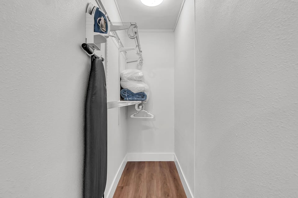 Closet Space in Master Bedroom