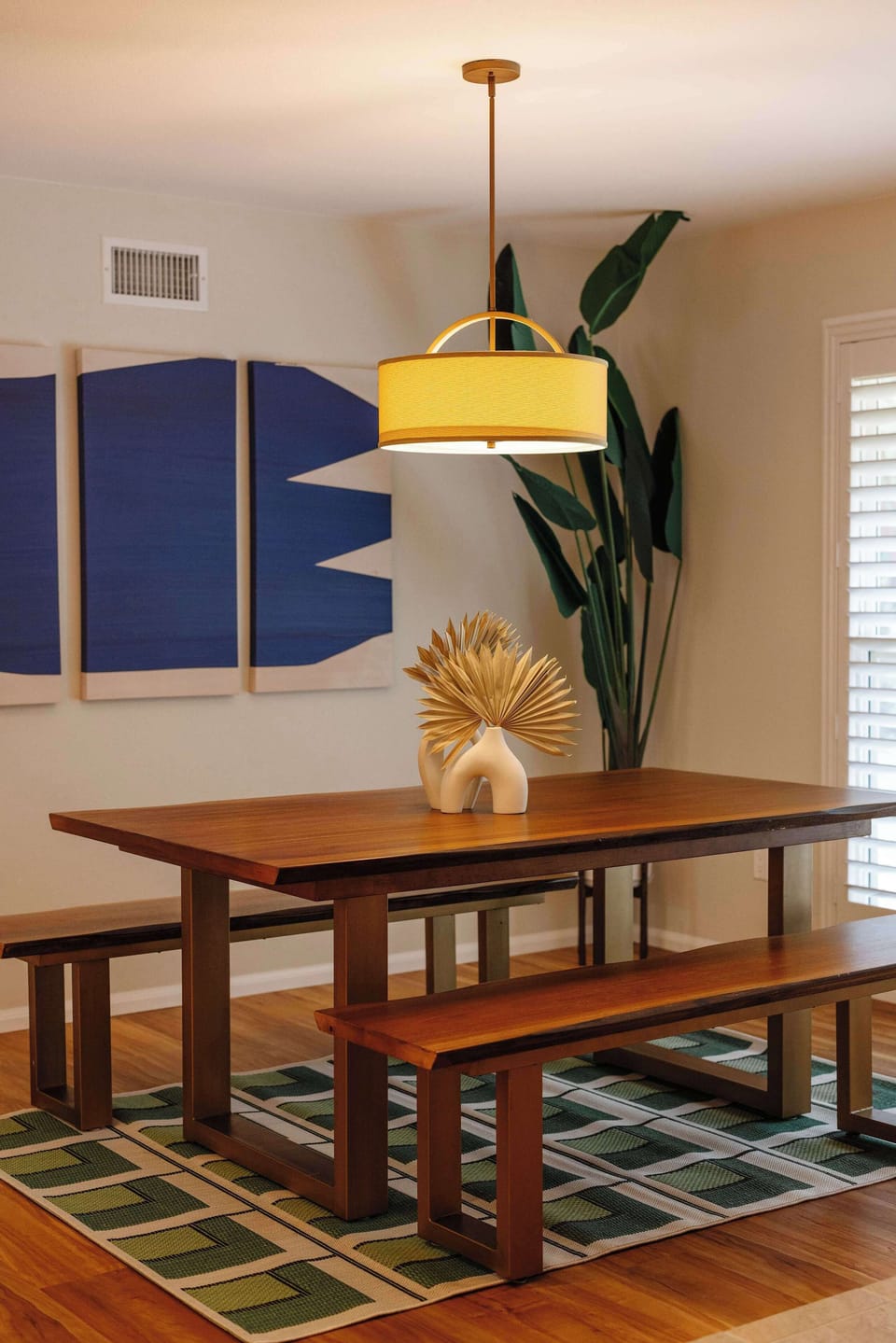 A space that invites togetherness, whether you're enjoying a family meal or planning the day's adventures.