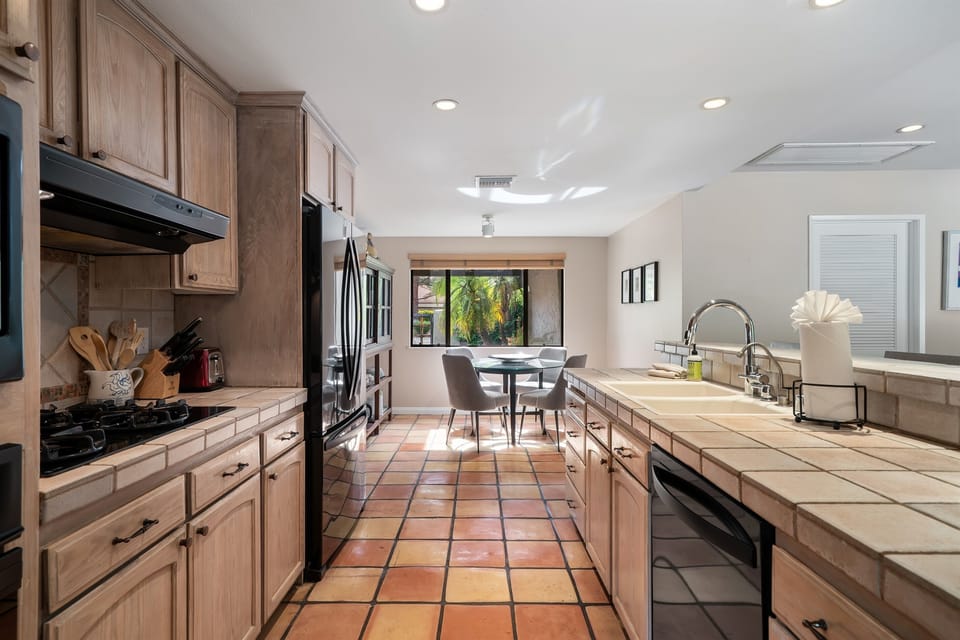 galley kitchen
