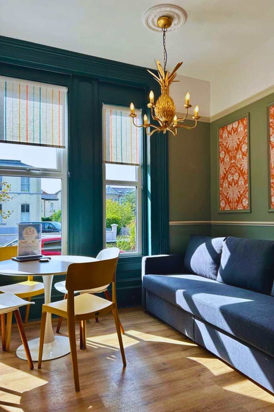 Dining and seating area