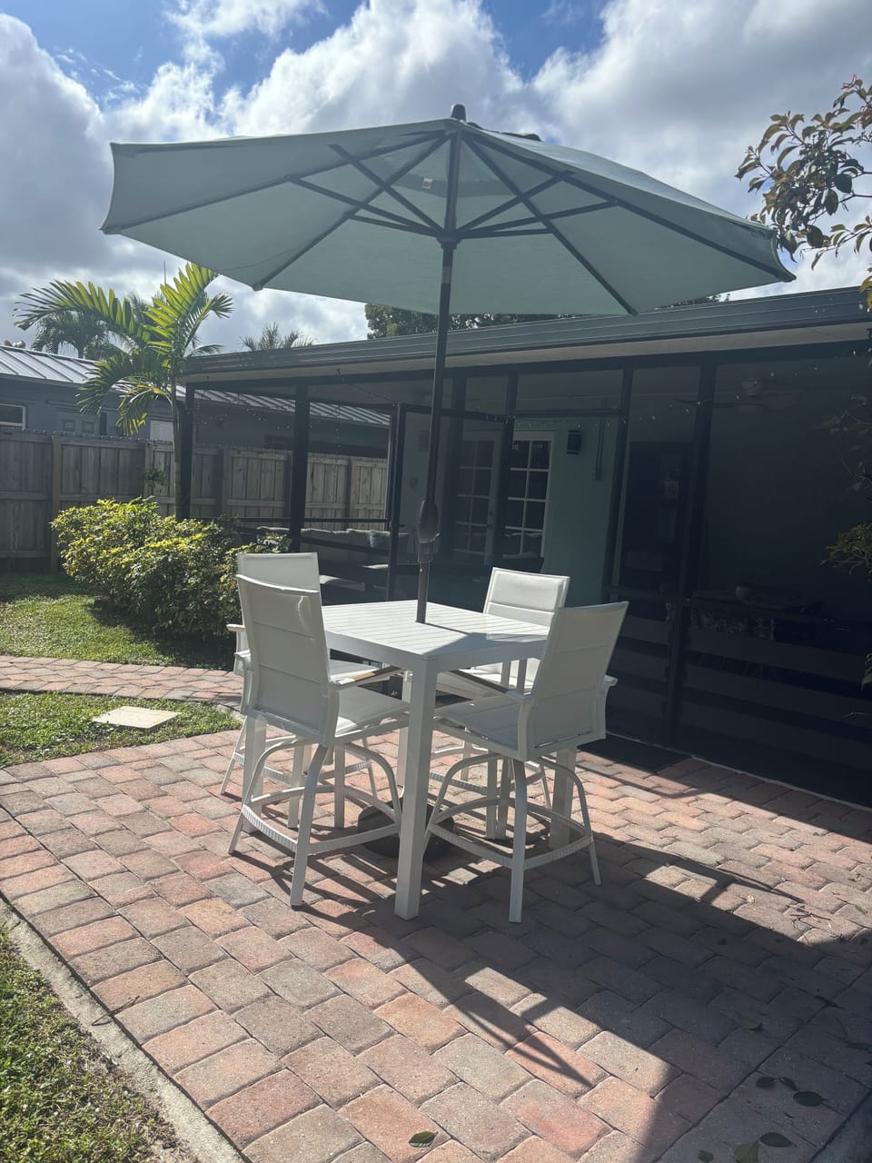Patio area