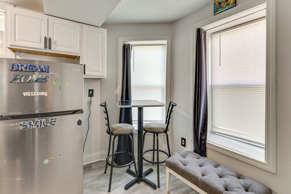 Additional Dining Area | Dishware/Flatware | Baseboard Heating | Free WiFi