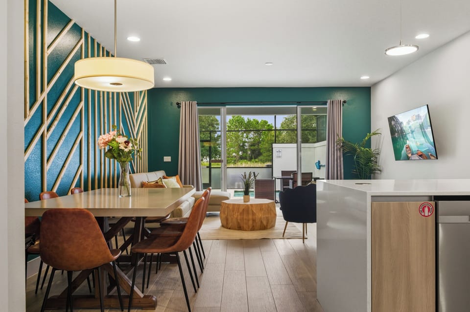 A warm, inviting dining room perfect for laughter and conversation.