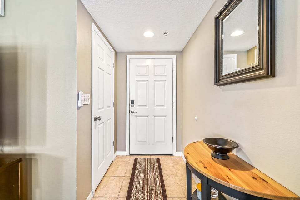 Entryway into the unit.