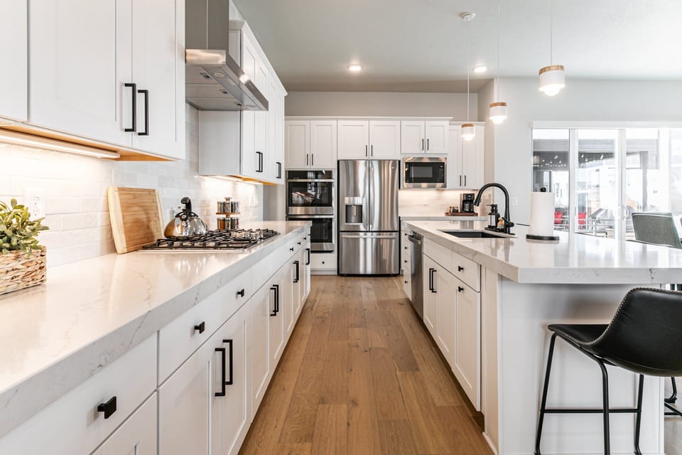 Large Chefs Kitchen with huge island, and just about every amenity you could need