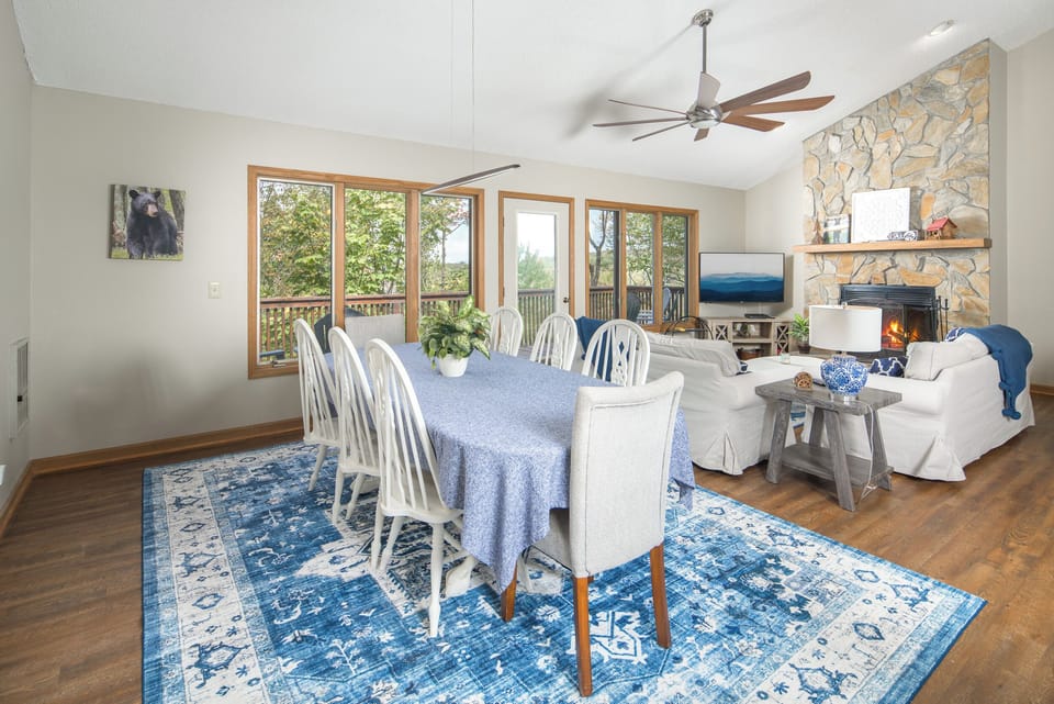 Bright space with natural light.