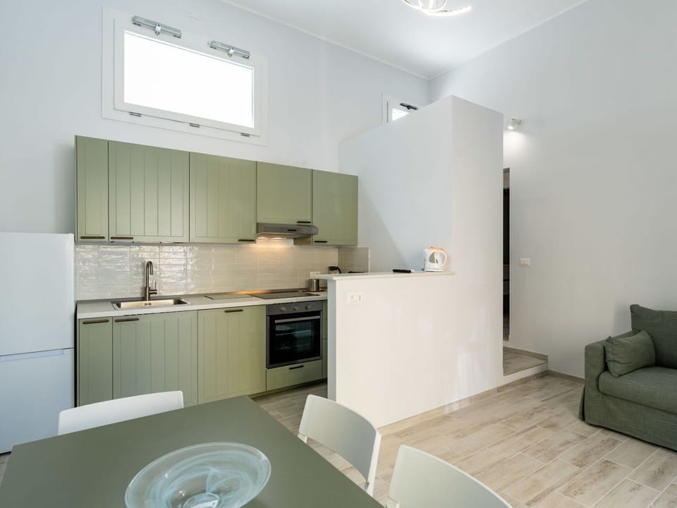 Interior Design, Flooring, Floor, Kitchen, Furniture, Ceiling, Major Appliance, Countertop, Kitchen Appliance, Room