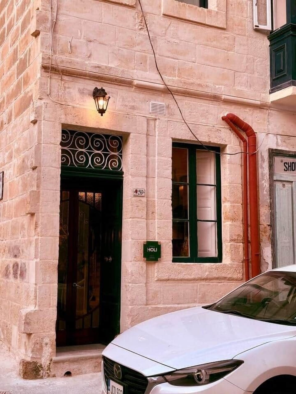 Exterior detail