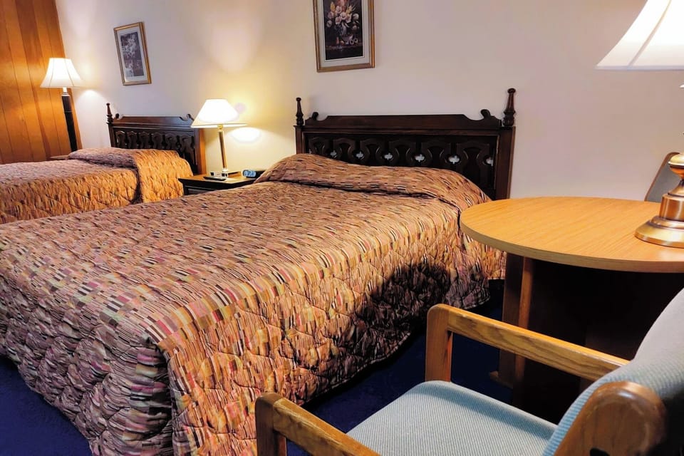 Relax after adventures with convenient seating and restful beds nearby