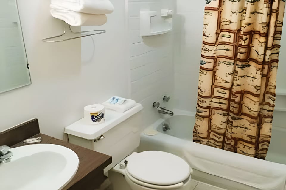 Enjoy extra counter space and bright bath lighting for easy mornings