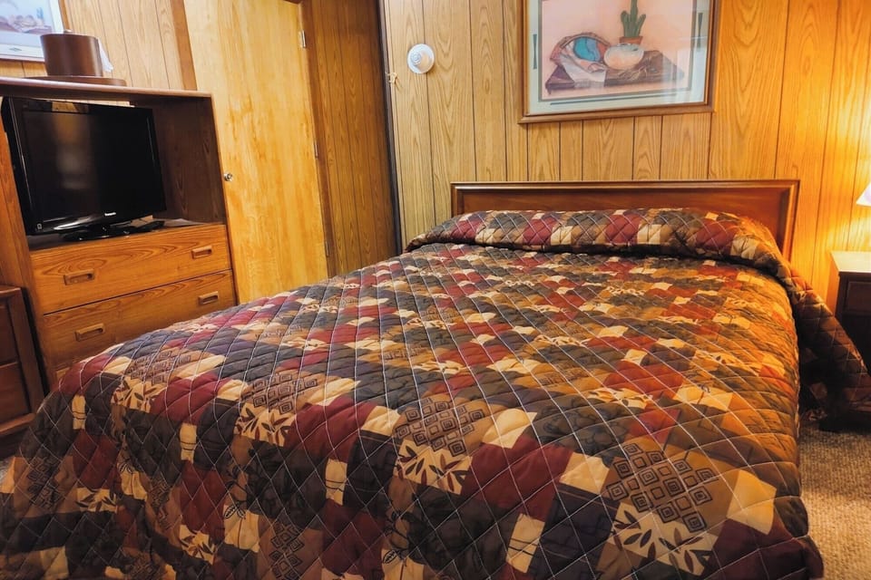 Sink into plush quilts and drift off in comfort.