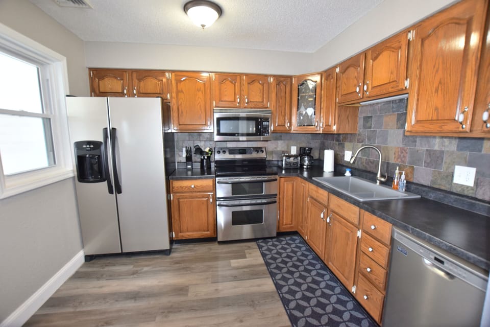 Nice - big kitchen area