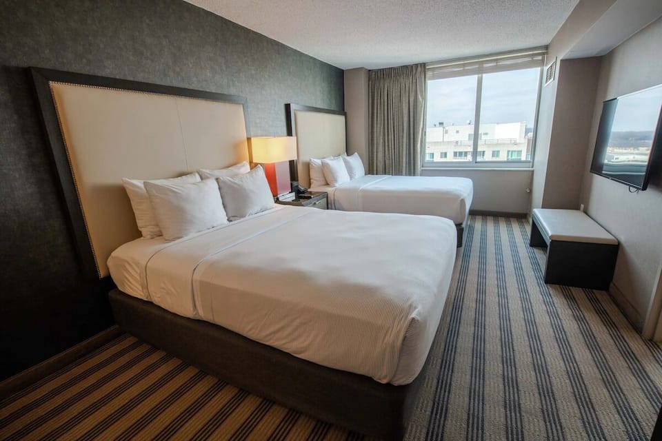 Wake up to natural light and sink into cloud-soft bedding.
