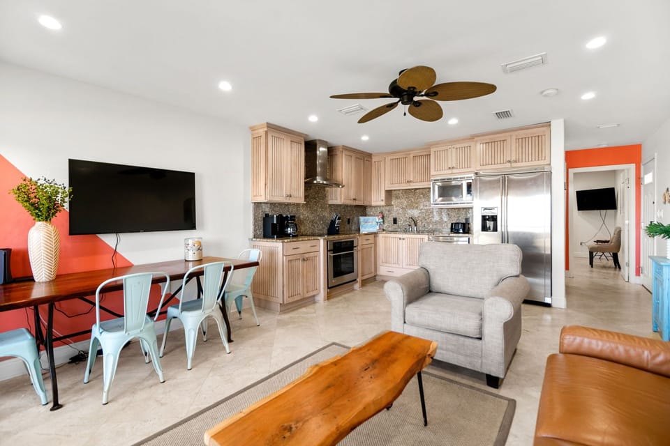 Jubilee Landing Unit 111 - Living Room & Kitchen Area