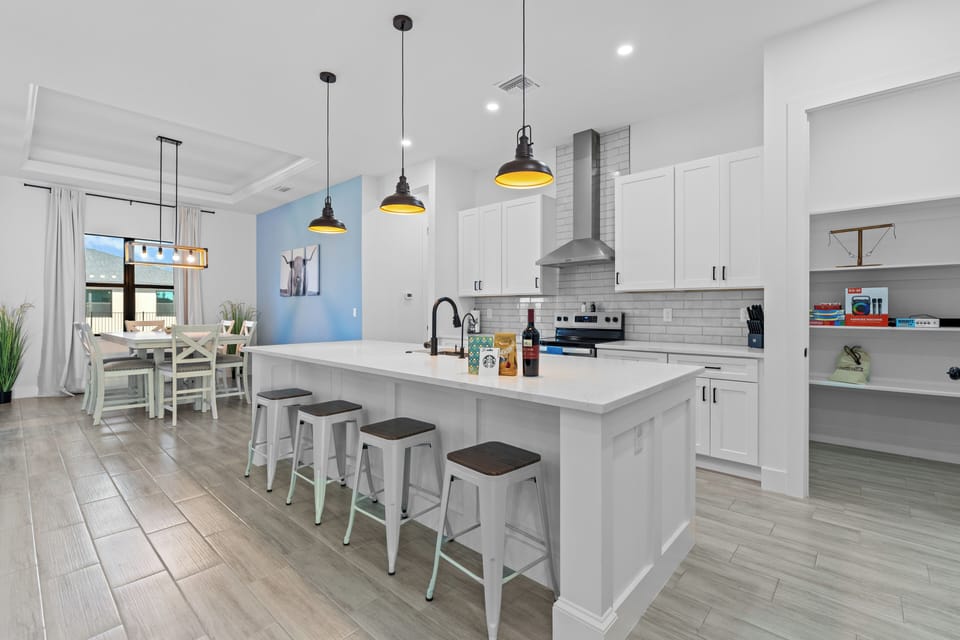 Cook, dine, and create memories in this functional kitchen space.
