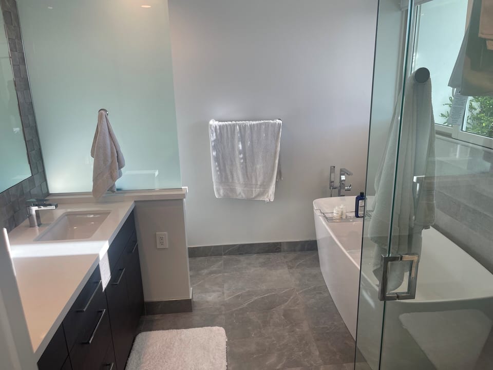 Master bathroom