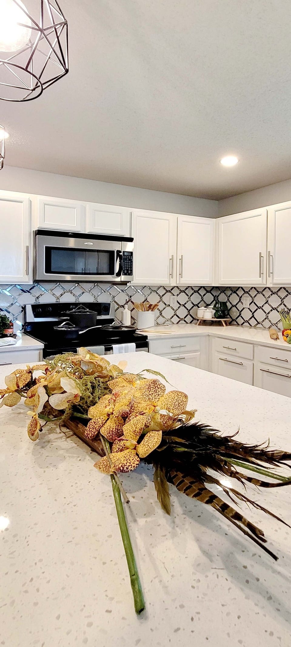 Beautiful crisp kitchen