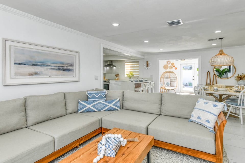 Get cozy in the living room and take in the luxurious finishes and furnishings that fill each space.