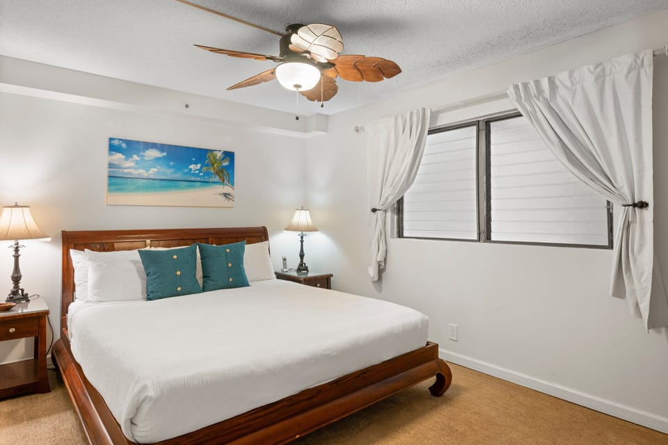 Comfortable King bed