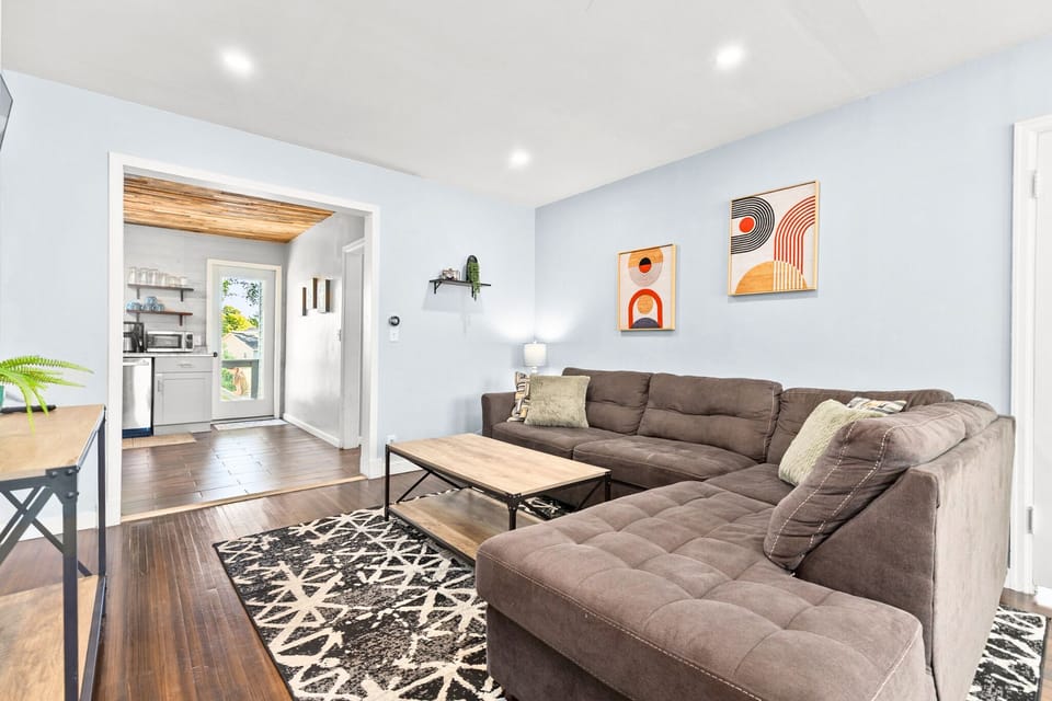 Living room.