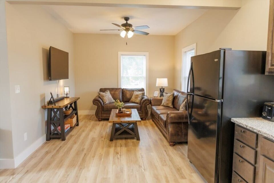 Kitchen into Living Room View